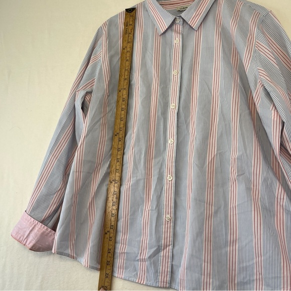 Vintage ll bean striped button up - Picture 5 of 7
